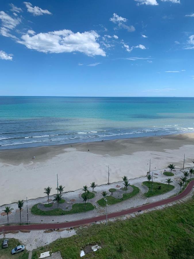 Ap.Frente Para O Mar Pe Na Areia C/ Var. Goumert Condominio Costa Do Sol Praia Grande  Exterior photo